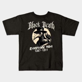 Black Death tour Kids T-Shirt